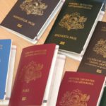 Různé pasy evropských zemí